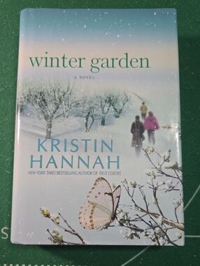 Kristin Hannah Winter Garden - Blue Hardcover Novel